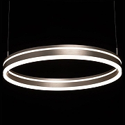 Подвесной светильник De City Платлинг 661019401 цвет плафона/подвески Белый, Серый, цвет арматуры Серый