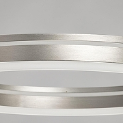 Подвесной светильник De City Платлинг 661019401 цвет плафона/подвески Белый, Серый, цвет арматуры Серый-8