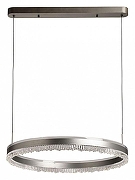 Подвесной светильник De City Платлинг 661019501 цвет плафона/подвески Прозрачный, Серый, цвет арматуры Серый