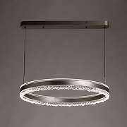 Подвесной светильник De City Платлинг 661019501 цвет плафона/подвески Прозрачный, Серый, цвет арматуры Серый-1