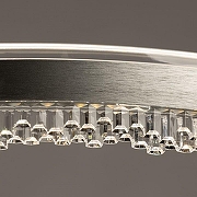 Подвесной светильник De City Платлинг 661019501 цвет плафона/подвески Прозрачный, Серый, цвет арматуры Серый-3