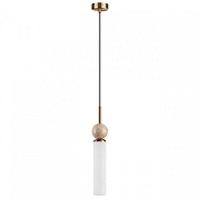 Подвесной светильник Odeon Light Lolla 6625/1 цвет бежевый, бронза-2