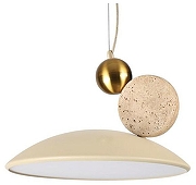 Подвесной светильник Odeon Light Travert1no 6625/20L цвет бежевый