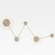 Накладной светильник Odeon Light H1ghtech 6625/25WL цвет бежевый-1