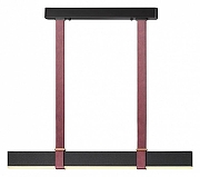 Подвесной светильник Odeon Light Vincent 6629/25L цвет бордовый, бронза, черный-1