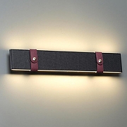 Накладной светильник Odeon Light Vincent 6629/25WL цвет бордовый, бронза, черный-2