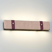 Накладной светильник Odeon Light Vincent 6630/25WL цвет бежевый, бордовый, бронза-1