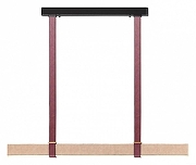 Подвесной светильник Odeon Light Vincent 6630/36L цвет бежевый, бордовый, бронза-1