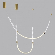 Подвесной светильник Odeon Light Monella 6639/24CL цвет бронза античная-2