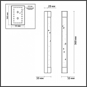 Накладной светильник Odeon Light Mirada 6680/12WL цвет черный-5