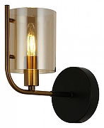 Бра Escada Elegant 671/1A цвет плафона/подвески Оранжевый, цвет арматуры Золото, Черный