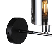 Бра Escada Elegant 671/1A Chrome цвет плафона/подвески Светло-серый, цвет арматуры Хром, Черный-4