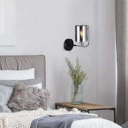 Бра Escada Elegant 671/1A Chrome цвет плафона/подвески Светло-серый, цвет арматуры Хром, Черный-5