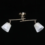 Светильник на штанге De City Тетро 17 673015402 цвет плафона/подвески Белый, цвет арматуры Бронза-2