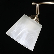 Светильник на штанге De City Тетро 17 673015402 цвет плафона/подвески Белый, цвет арматуры Бронза-3