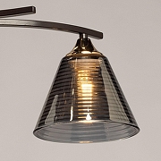 Светильник на штанге De City Тетро 36 673018902 цвет плафона/подвески Дымчатый, цвет арматуры Золото, Коричневый-3