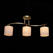 Светильник на штанге De City Тетро 37 673019203 цвет плафона/подвески Белый, цвет арматуры Золото-1