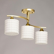 Светильник на штанге De City Тетро 37 673019203 цвет плафона/подвески Белый, цвет арматуры Золото-3