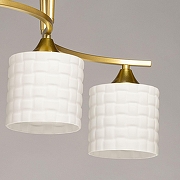 Светильник на штанге De City Тетро 37 673019203 цвет плафона/подвески Белый, цвет арматуры Золото-6