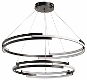 Подвесной светильник DeMarkt Ральф 8 675015002 цвет плафона/подвески Белый, Черный, цвет арматуры Черный-1