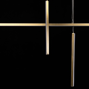 Подвесной светильник DeMarkt Ральф 675015603 цвет плафона/подвески Белый, Латунь, цвет арматуры Латунь-5