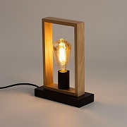 Настольная лампа De City Акцент 7 680033901 цвет плафона/подвески , цвет арматуры Коричневый, Черный-2