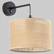 Бра TK Lighting Juta 6858 Juta цвет плафона/подвески Коричневый, цвет арматуры Черный