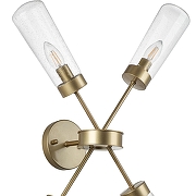 Светильник на штанге Lightstar Crotone 690643 цвет плафона/подвески Прозрачный, цвет арматуры Бежевый-4