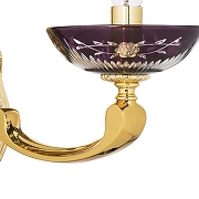 Бра Osgona Barcato 697612 цвет Золото, Фиолетовый-1