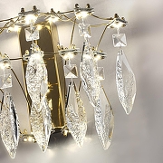 Накладной светильник Odeon Light Flamenco 7000/25WL цвет золото-3