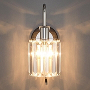 Бра Eurosvet Ten1a 70090/1 графит цвет плафона/подвески Прозрачный, цвет арматуры Графит, Хром-3