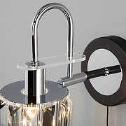 Бра Eurosvet Ten1a 70090/1 графит цвет плафона/подвески Прозрачный, цвет арматуры Графит, Хром-4