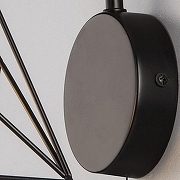 Бра Eurosvet Trappola 70107/1 черный цвет плафона/подвески Черный, цвет арматуры Черный-4