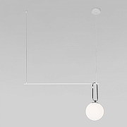 Подвесной светильник Eurosvet R1che 70143/1 белый цвет плафона/подвески Белый, цвет арматуры Белый, Латунь