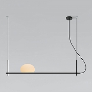 Подвесной светильник Eurosvet Stair 70145/1 черный цвет плафона/подвески Белый, цвет арматуры Черный-1