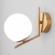 Бра Eurosvet Frost 70152/1 латунь цвет плафона/подвески Белый, цвет арматуры Латунь-1