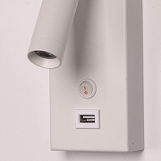 Бра De City Стаут 77 702022401 цвет плафона/подвески Белый, цвет арматуры Белый-3