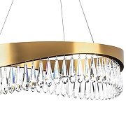 Подвесной светильник Lightstar Hel1o 703163 цвет плафона/подвески Прозрачный, цвет арматуры Золото-3