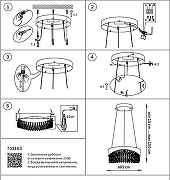 Подвесной светильник Lightstar Hel1o 703163 цвет плафона/подвески Прозрачный, цвет арматуры Золото-7