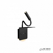 Бра с полкой iLedex Support 7031C BK цвет плафона/подвески Черный, цвет арматуры Черный-3