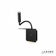 Бра с полкой iLedex Support 7031C BK цвет плафона/подвески Черный, цвет арматуры Черный-5