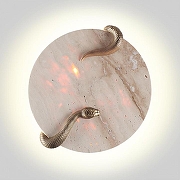 Накладной светильник Odeon Light Snake 7033/10WL цвет бежевый-1