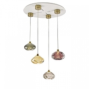 Подвесной светильник Odeon Light Mela 7043/4L цвет золото-5