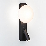 Бра с подсветкой Odeon Light Albergo 7048/5WL цвет плафона/подвески Белый, цвет арматуры Черный-1