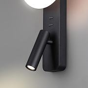 Бра с подсветкой Odeon Light Albergo 7048/5WL цвет плафона/подвески Белый, цвет арматуры Черный-3