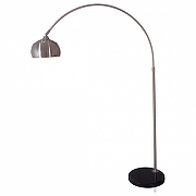 Торшер Kink Light Альфаси 7059,16 цвет плафона/подвески Никель, цвет арматуры Никель, Черный