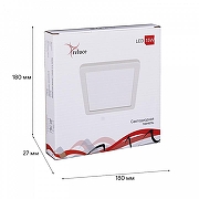 Встраиваемый светильник Reluce Technical 70602 70602-9.0-001OL LED15W WH 4000K цвет плафона/подвески Белый, Хром, цвет арматуры Белый, Хром-1