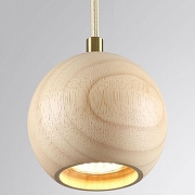 Подвесной светильник Odeon Light Caucho 7061/1 цвет плафона/подвески Коричневый, цвет арматуры Бронза