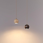 Подвесной светильник Odeon Light Caucho 7061/1 цвет плафона/подвески Коричневый, цвет арматуры Бронза-7