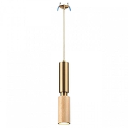 Подвесной светильник Odeon Light Caucho 7061/1A цвет плафона/подвески Коричневый, цвет арматуры Бронза-1